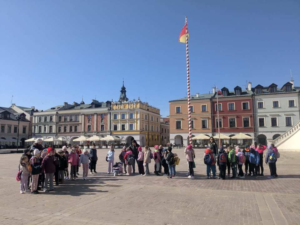 Kulinarno-filmowa przygoda klas I – relacja z wycieczki do Zamościa