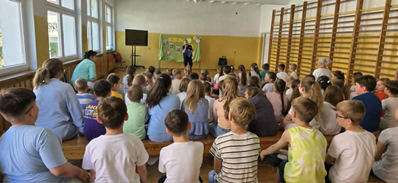 Spotkanie z policjantem – Bezpieczne wakacje