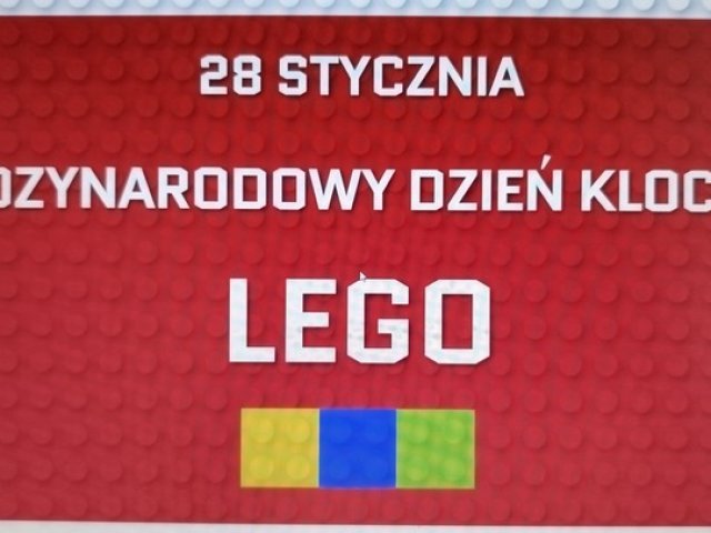 2025-2026 &raquo; Międzynarodowy Dzień LEGO w naszej szkole