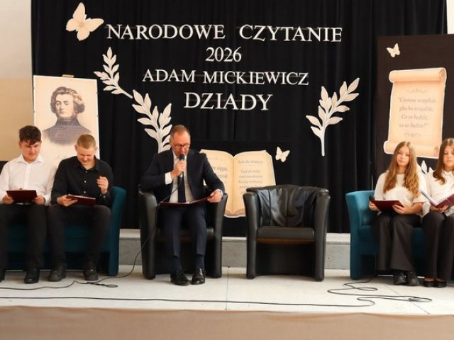 Narodowe Czytanie „Dziadów” Adama Mickiewicza